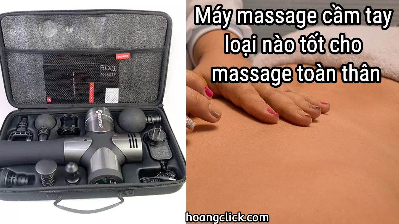 Top máy massage cầm tay tốt nhất