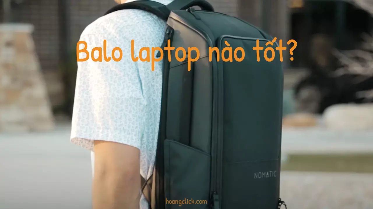 top balo laptop chống nước