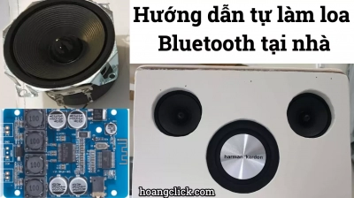 Hướng dẫn cách làm loa Bluetooth 60W với mạch TPA3118 Sanwu